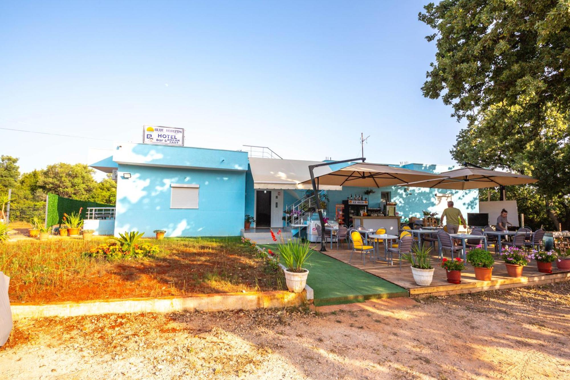 Blu Horizon Hotel Gjipe Dhërmi エクステリア 写真